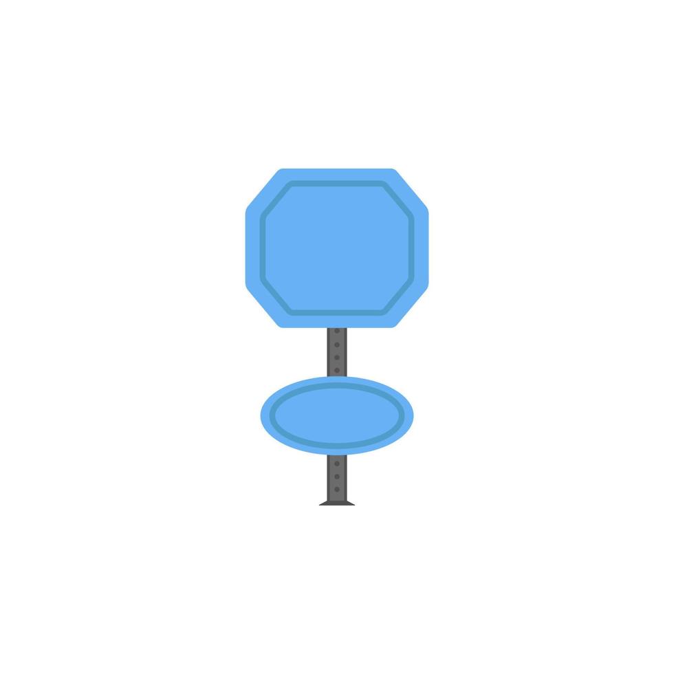 Display information colored vector icon