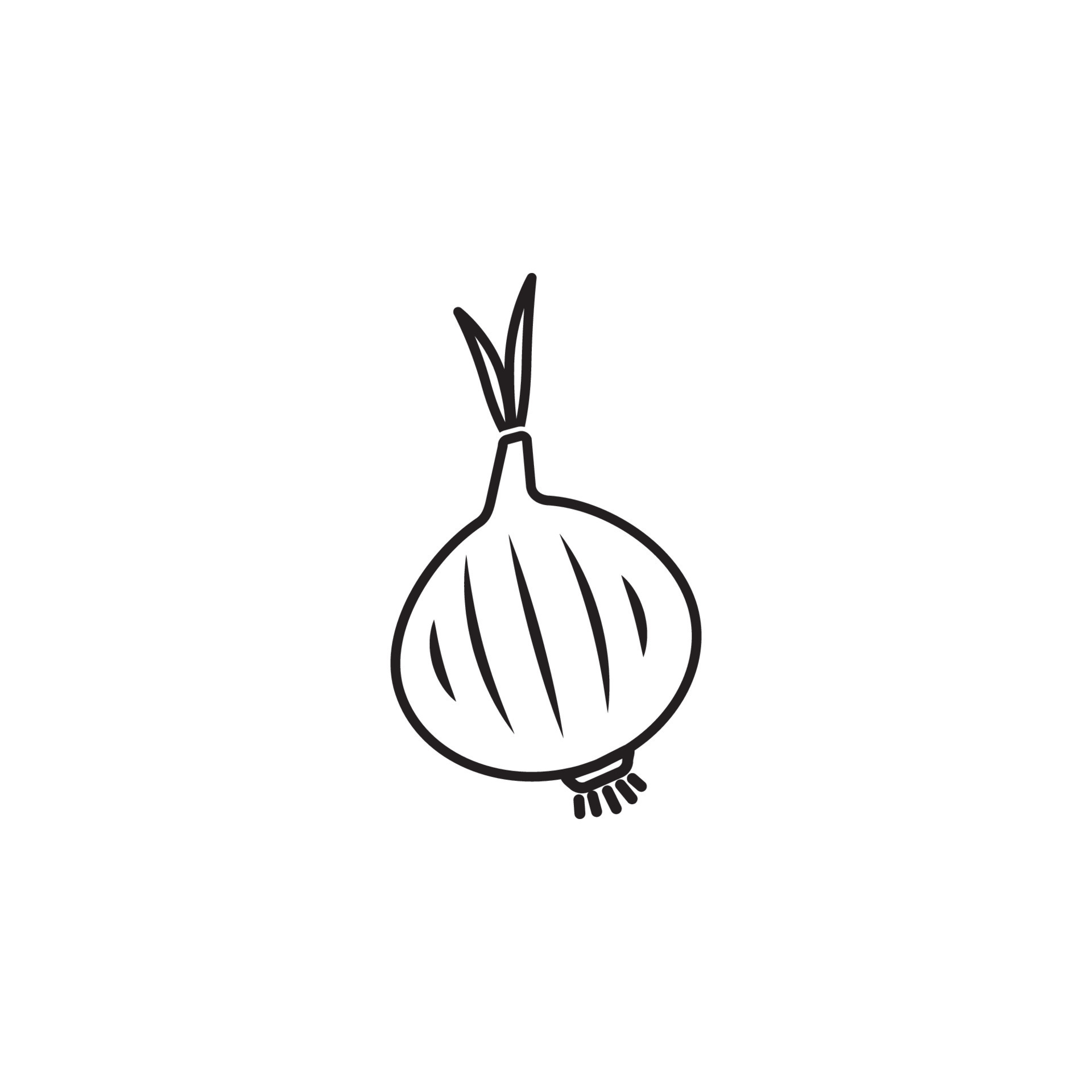 Vector Onion vector icon 22340787 Vector Art at Vecteezy