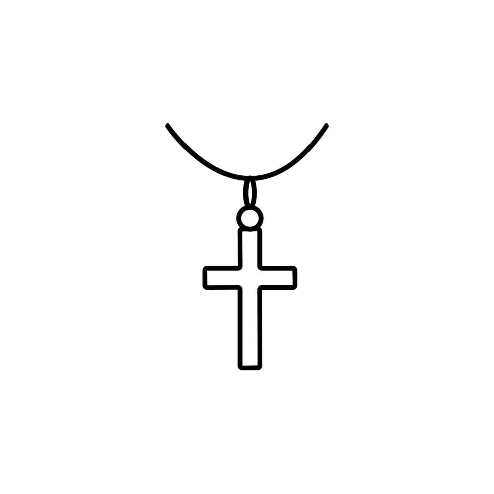 necklace vector icon