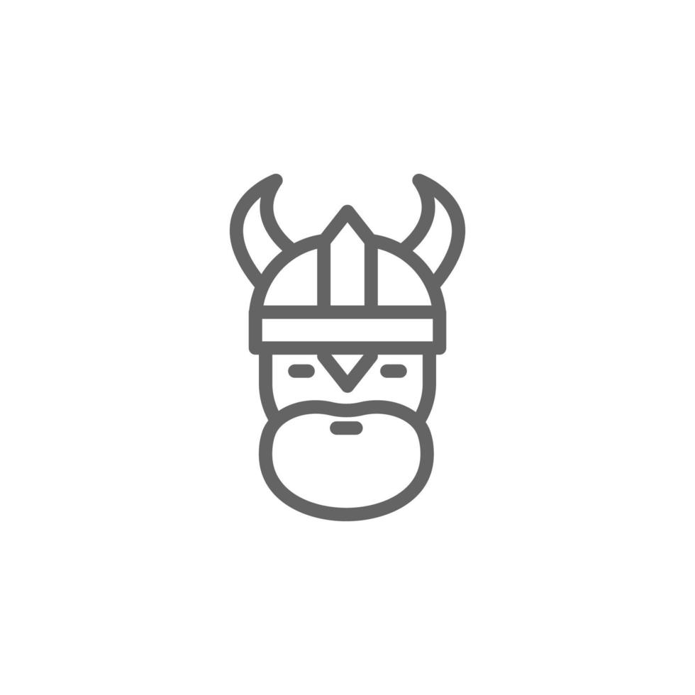 Viking vector icon