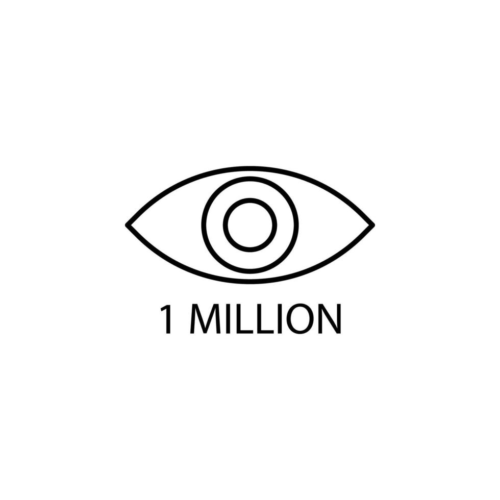 views vector icon