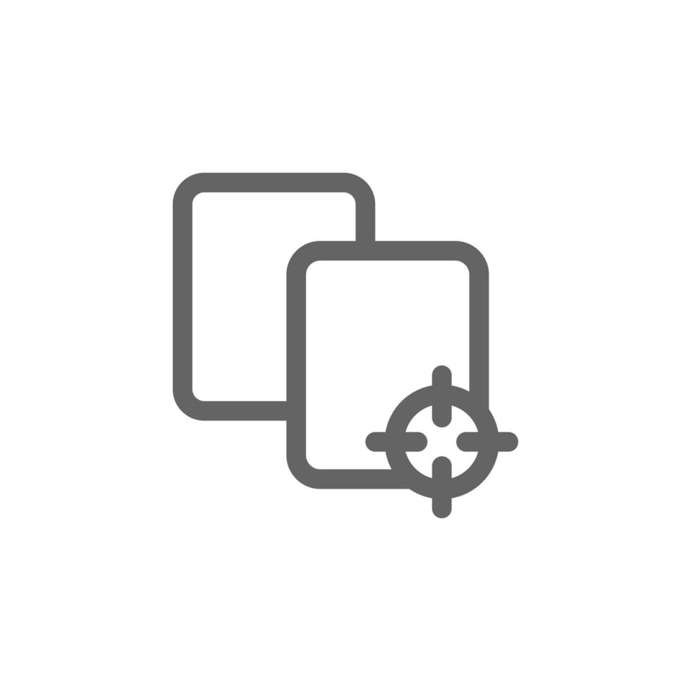 Choose folder document vector icon