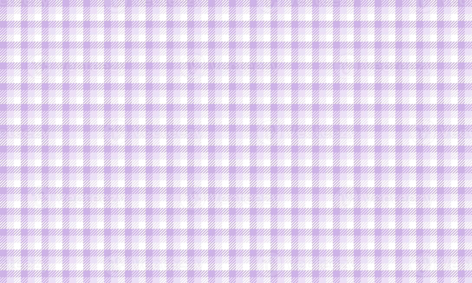 Purple seamless plaid pattern photo