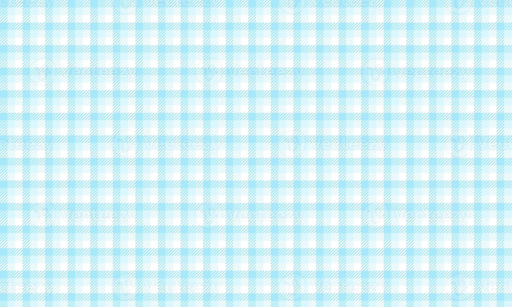 Turquoise blue seamless plaid pattern photo