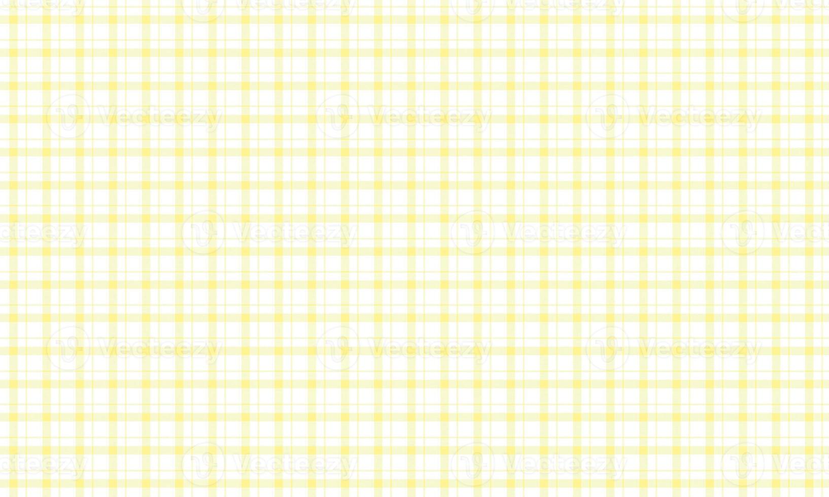 Yellow seamless plaid pattern photo