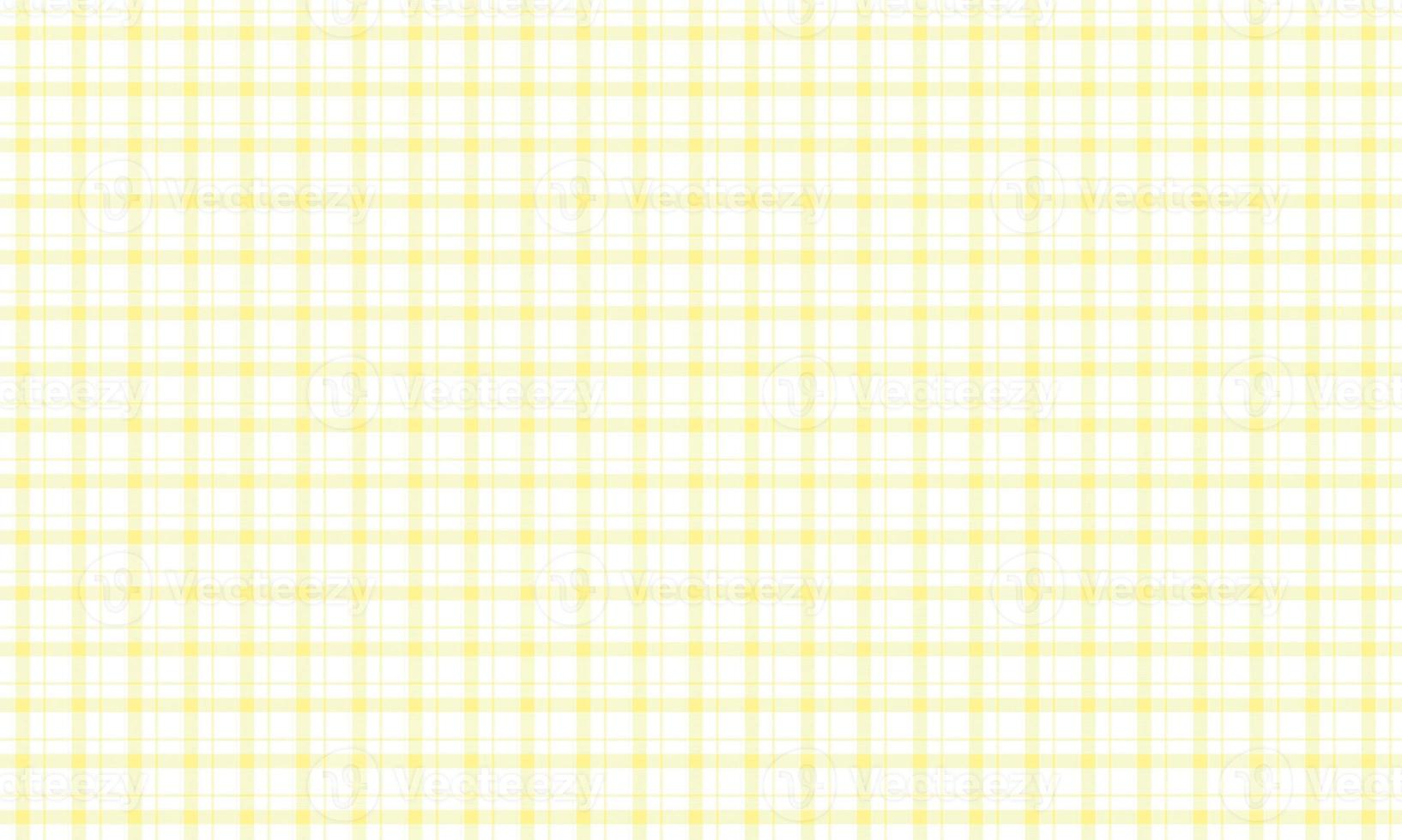 Yellow seamless plaid pattern photo