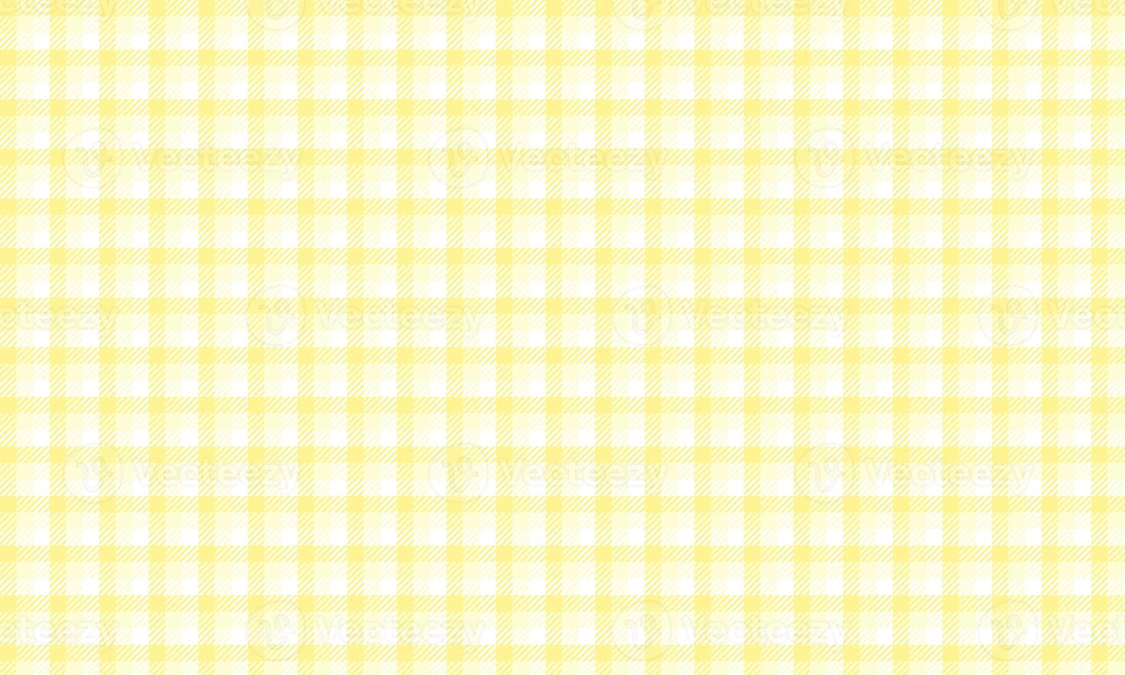 Yellow seamless plaid pattern photo