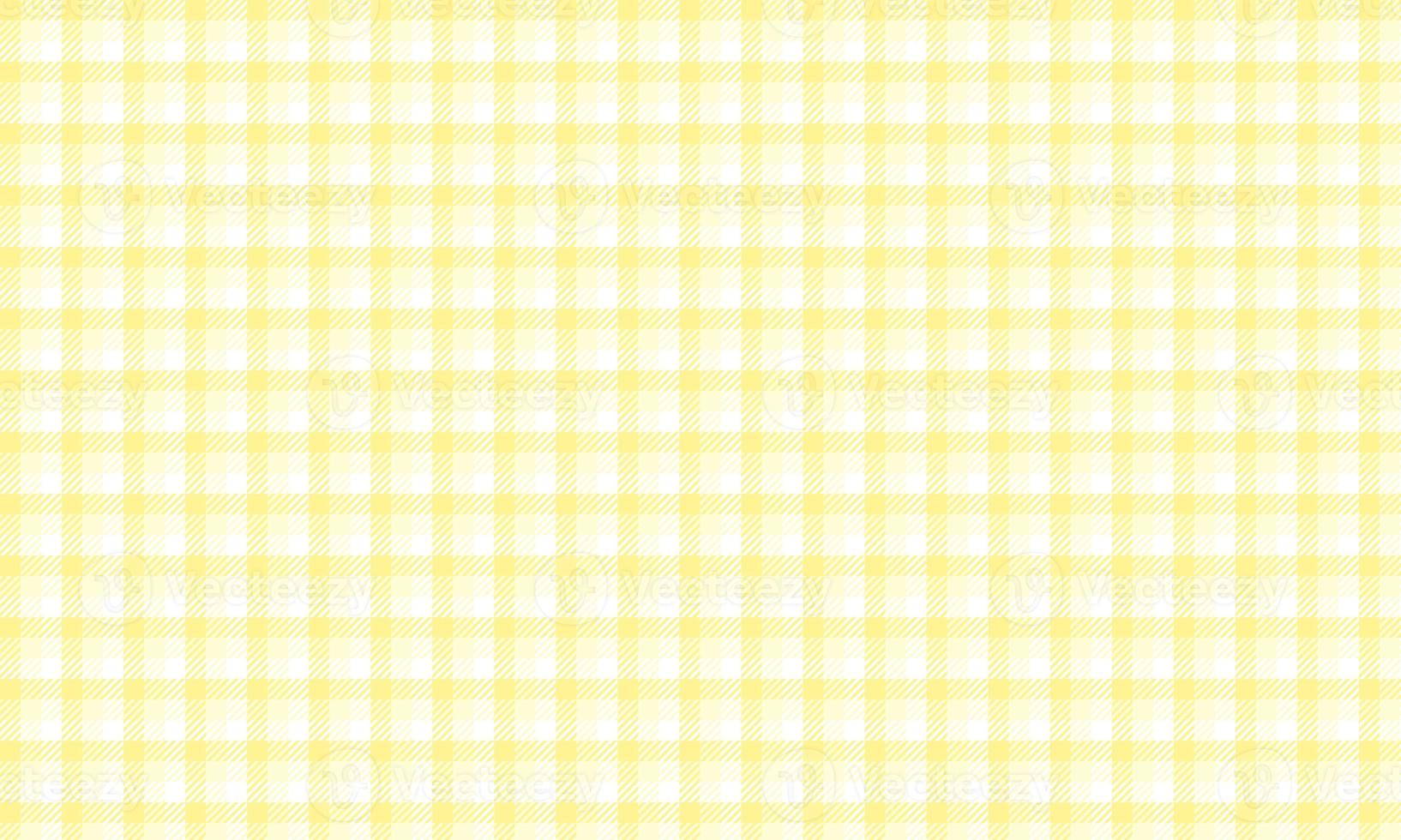 Yellow seamless plaid pattern photo