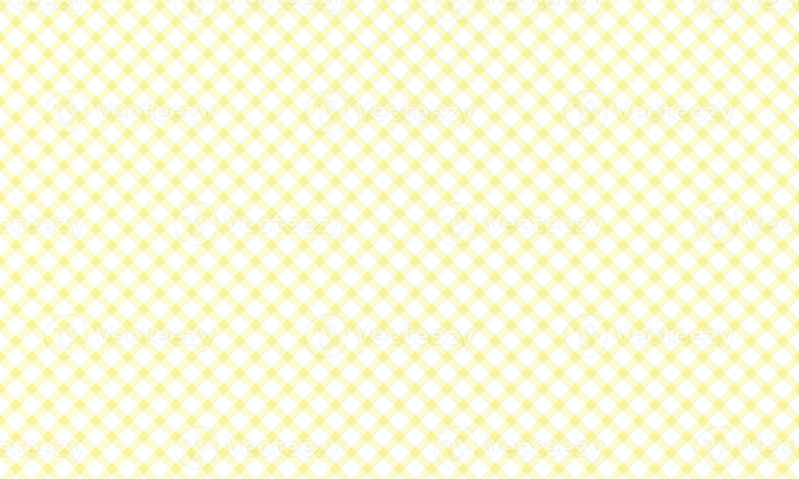 Yellow seamless plaid pattern photo