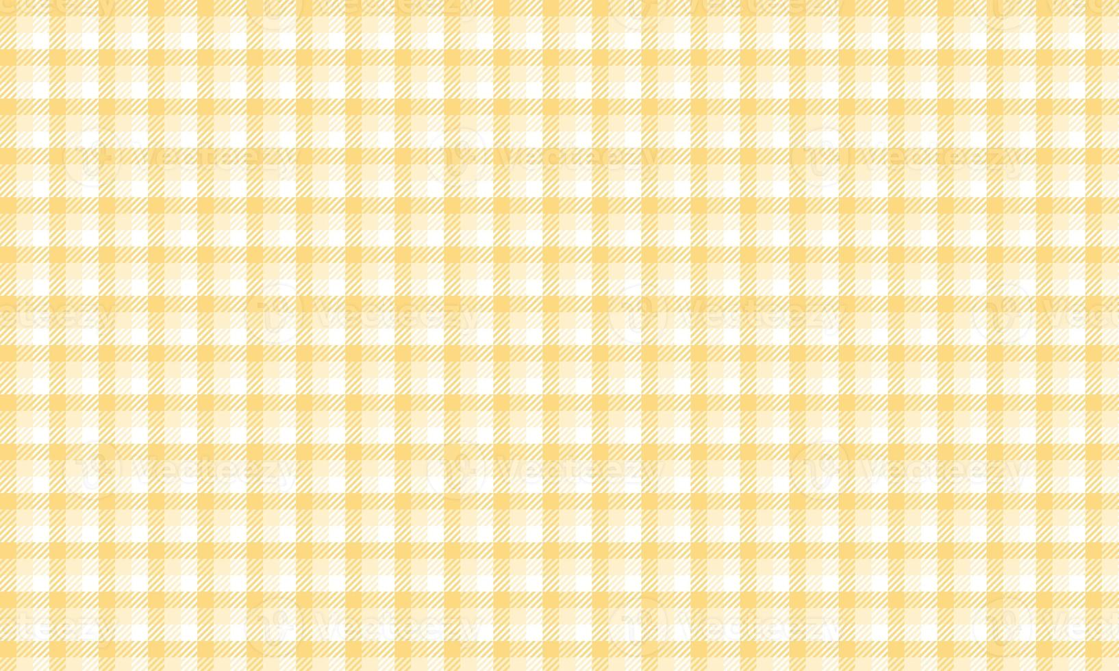 Yellow seamless plaid pattern photo