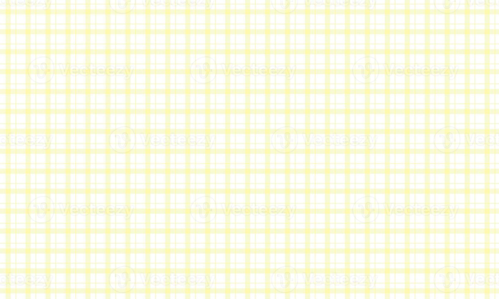 Yellow seamless plaid pattern photo