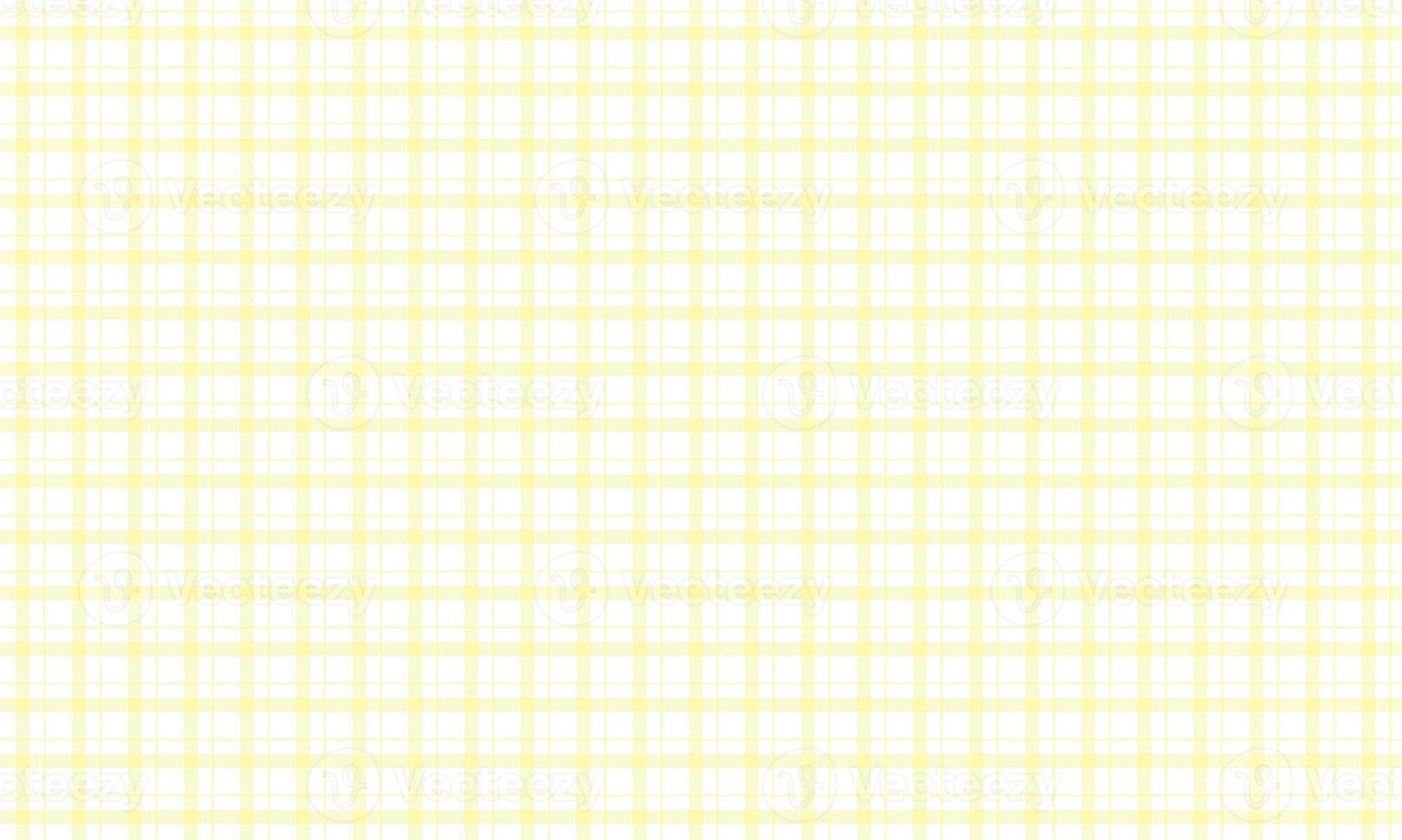 Yellow seamless plaid pattern photo