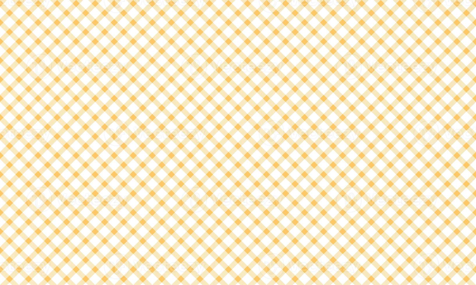 Yellow seamless plaid pattern photo