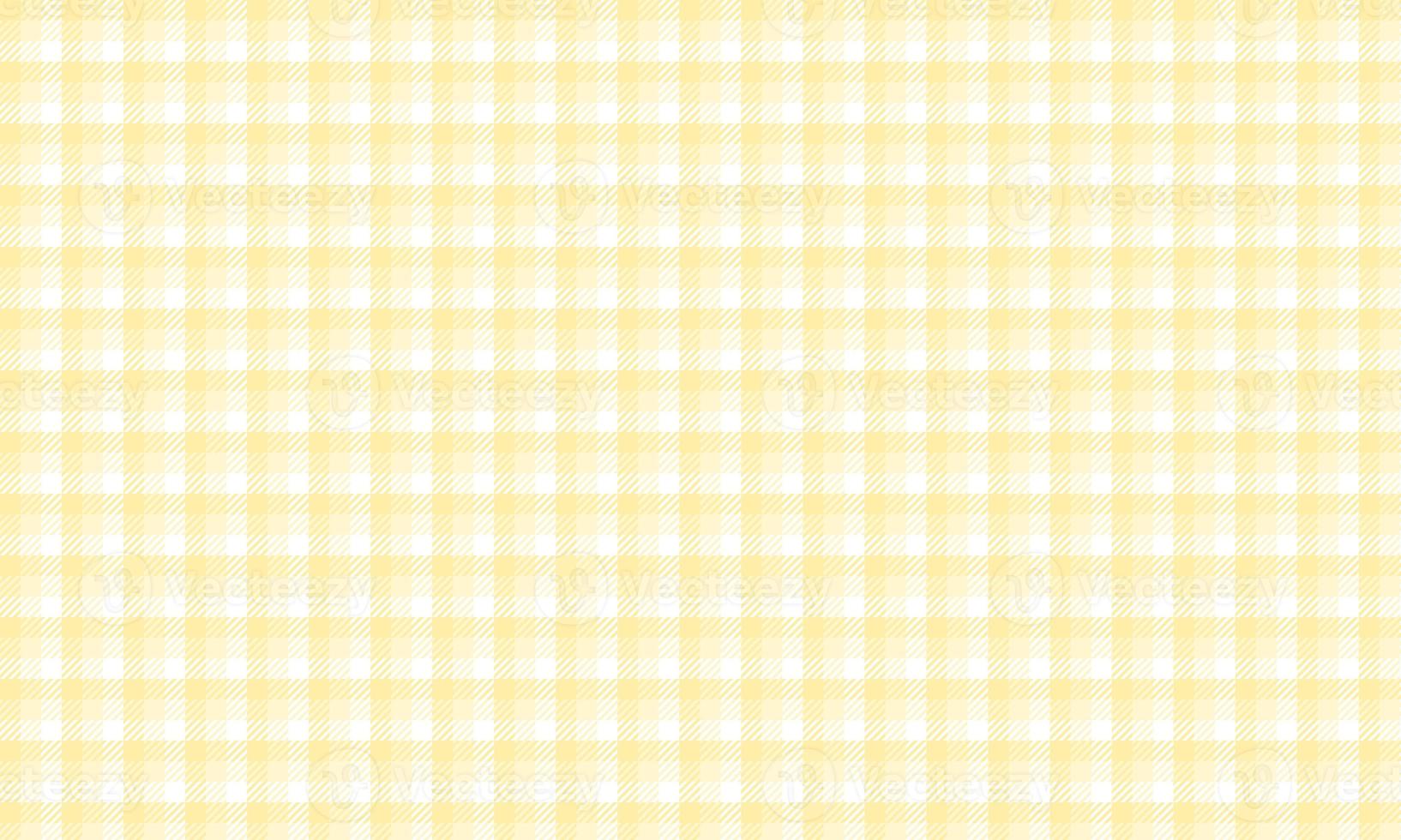 Yellow seamless plaid pattern photo