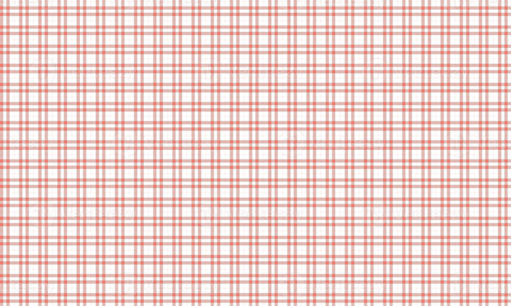 Red seamless plaid pattern photo