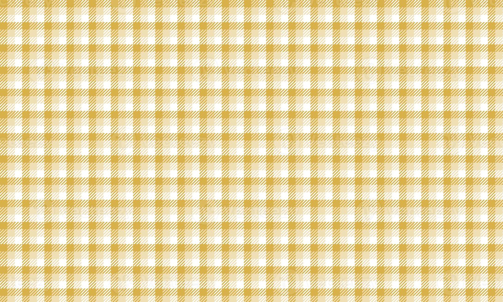 Yellow seamless plaid pattern photo