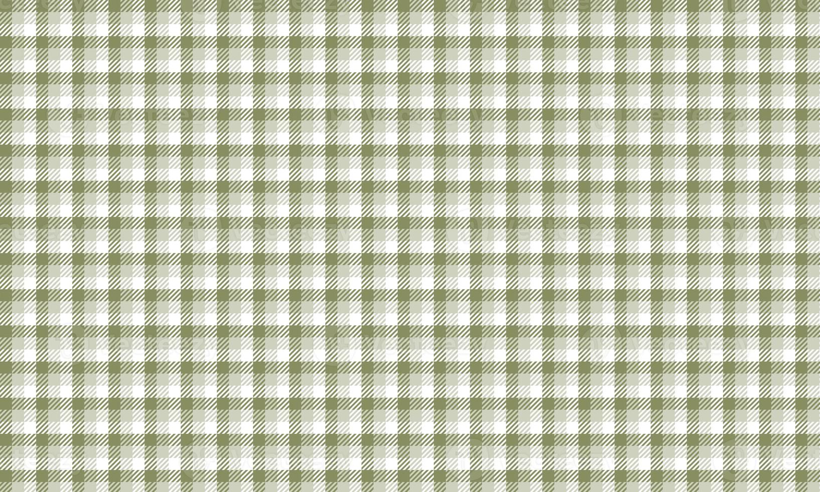 Green seamless plaid pattern photo