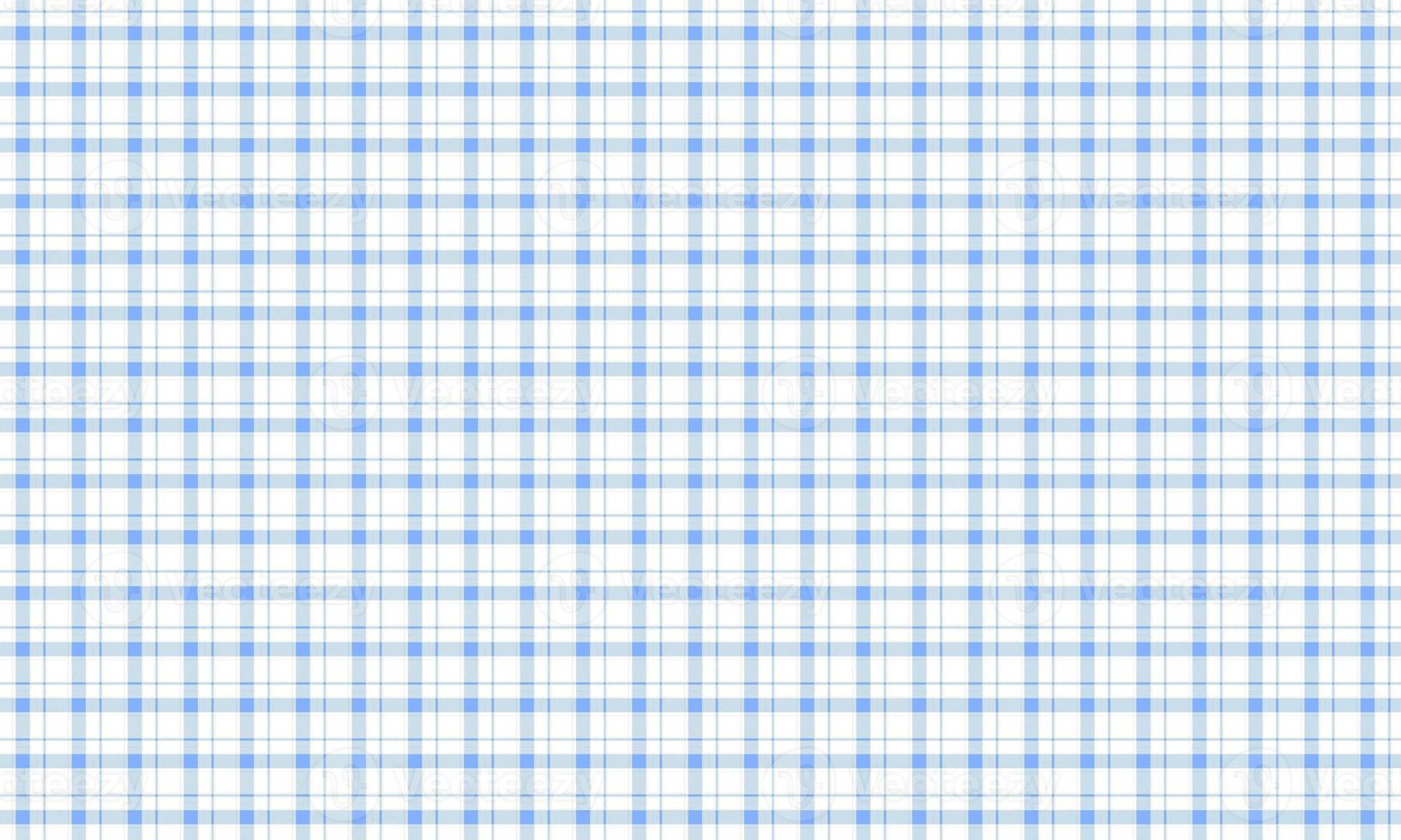 Blue seamless plaid pattern photo