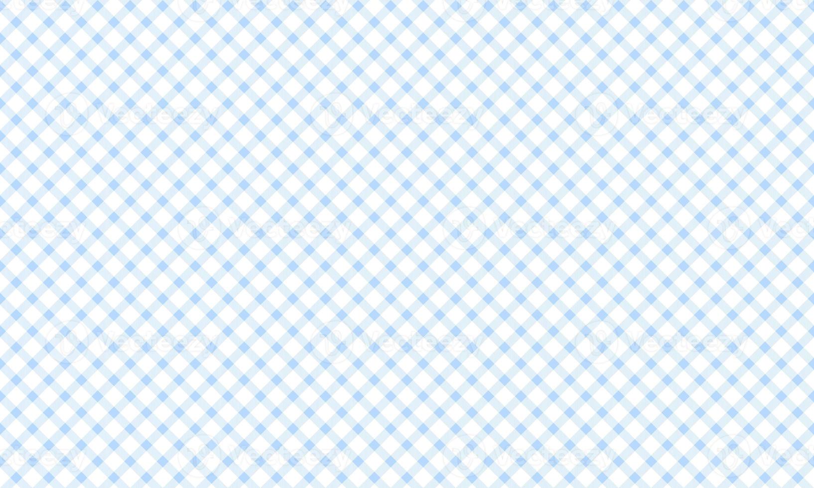 Turquoise blue seamless plaid pattern photo