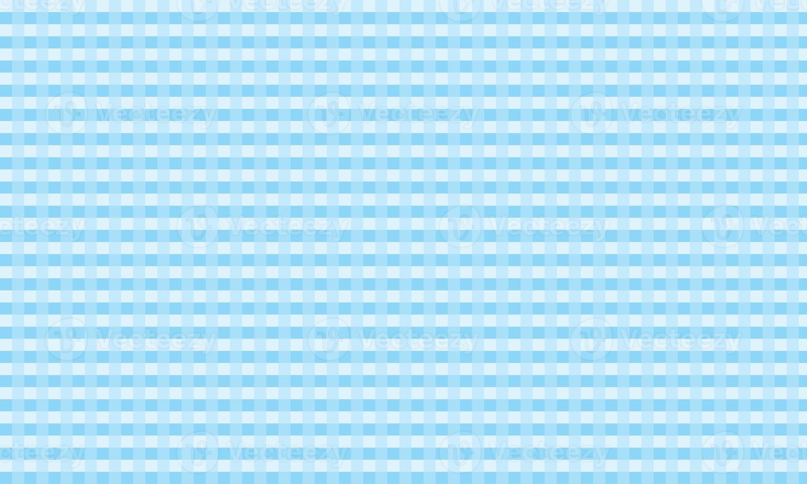 Turquoise blue seamless plaid pattern photo