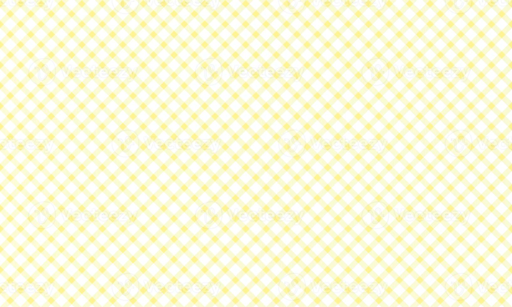 Yellow seamless plaid pattern photo