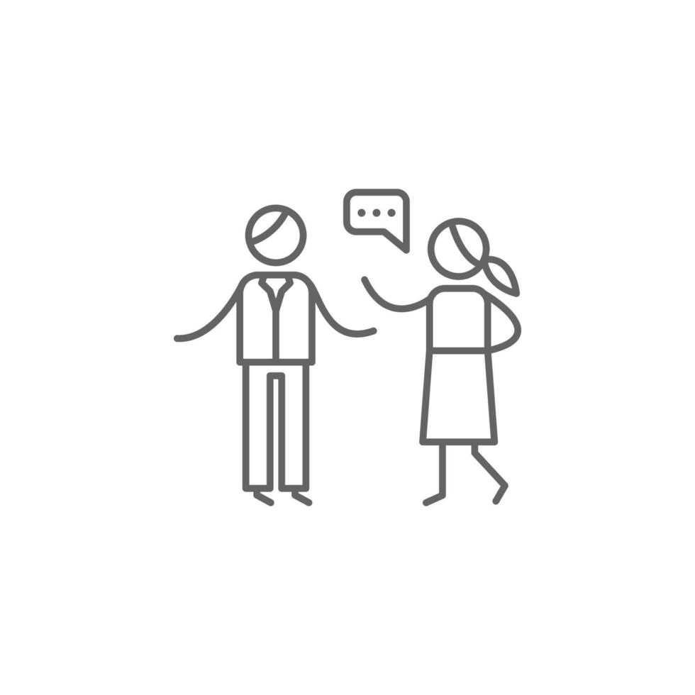 Argument, family vector icon