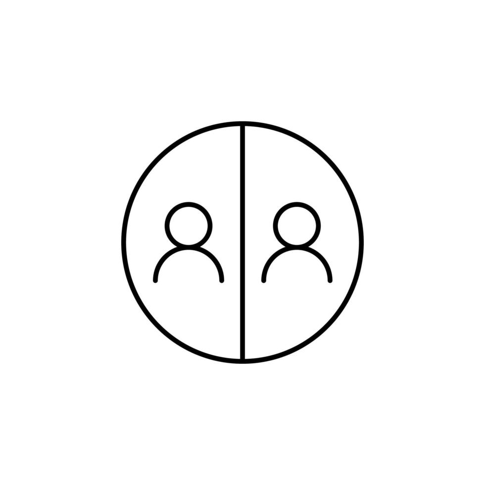 bloggers vector icon