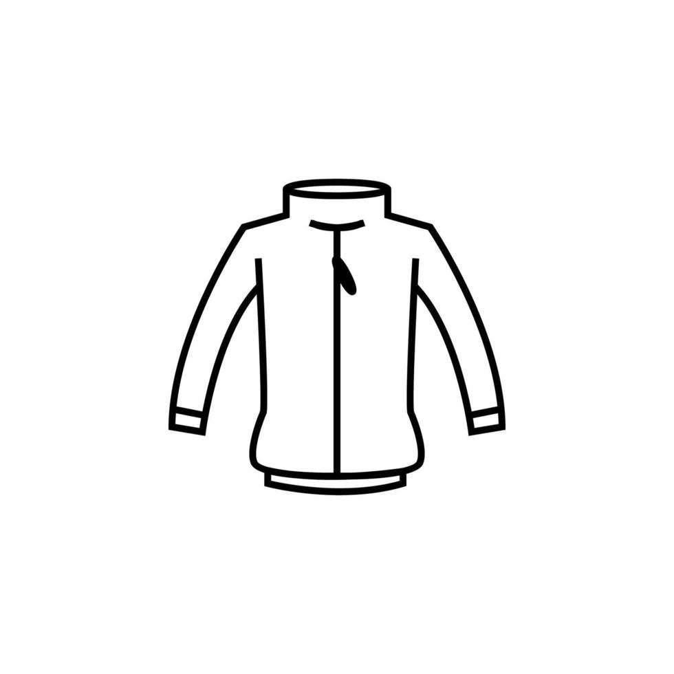 Clothes hoodie man vector icon
