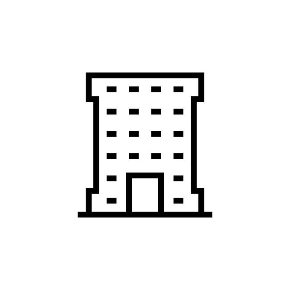 Building vector icon