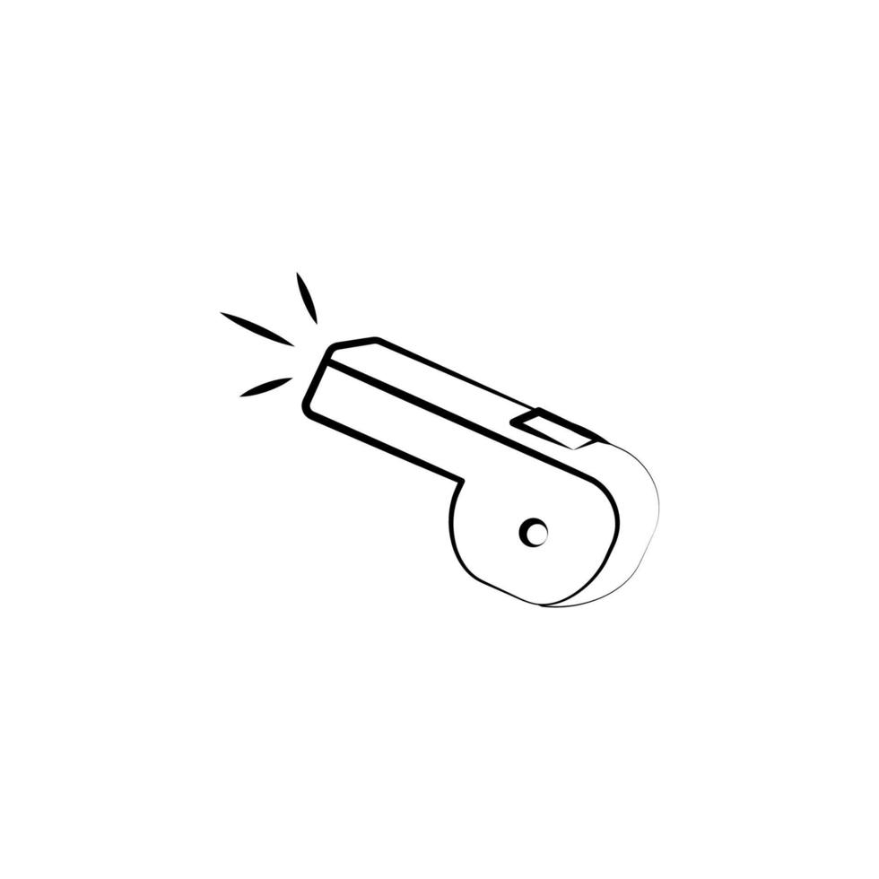 whistle, help vector icon