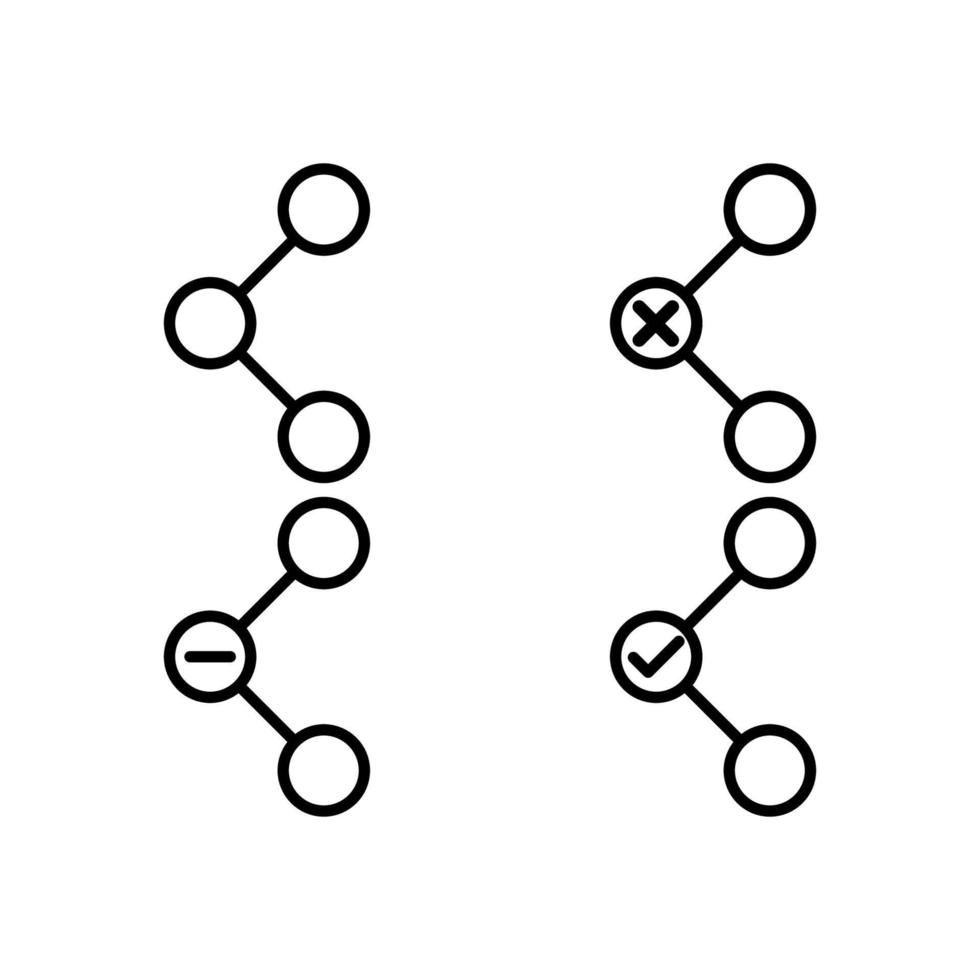 connection, plus, remove, minus sign vector icon