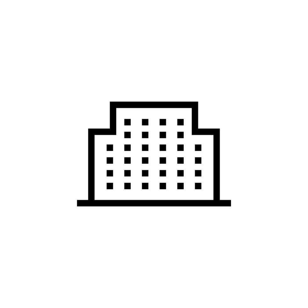 Building vector icon