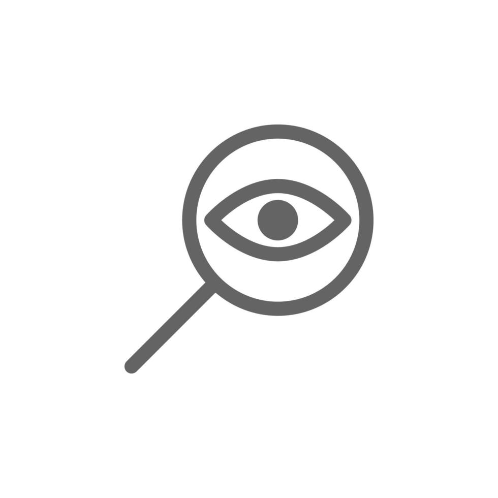 Search Eye vector icon