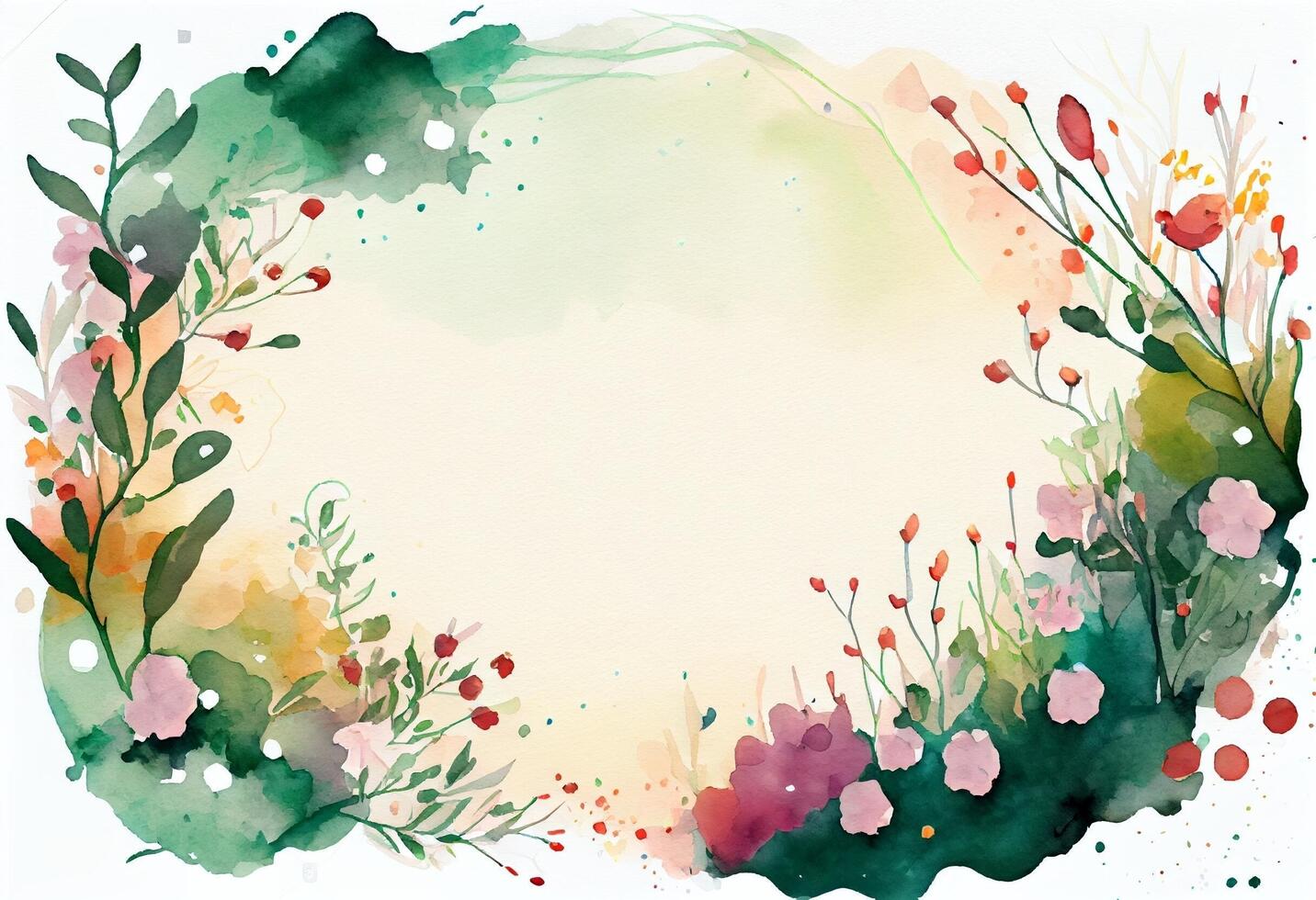 Beautiful Floral Spring Background. photo