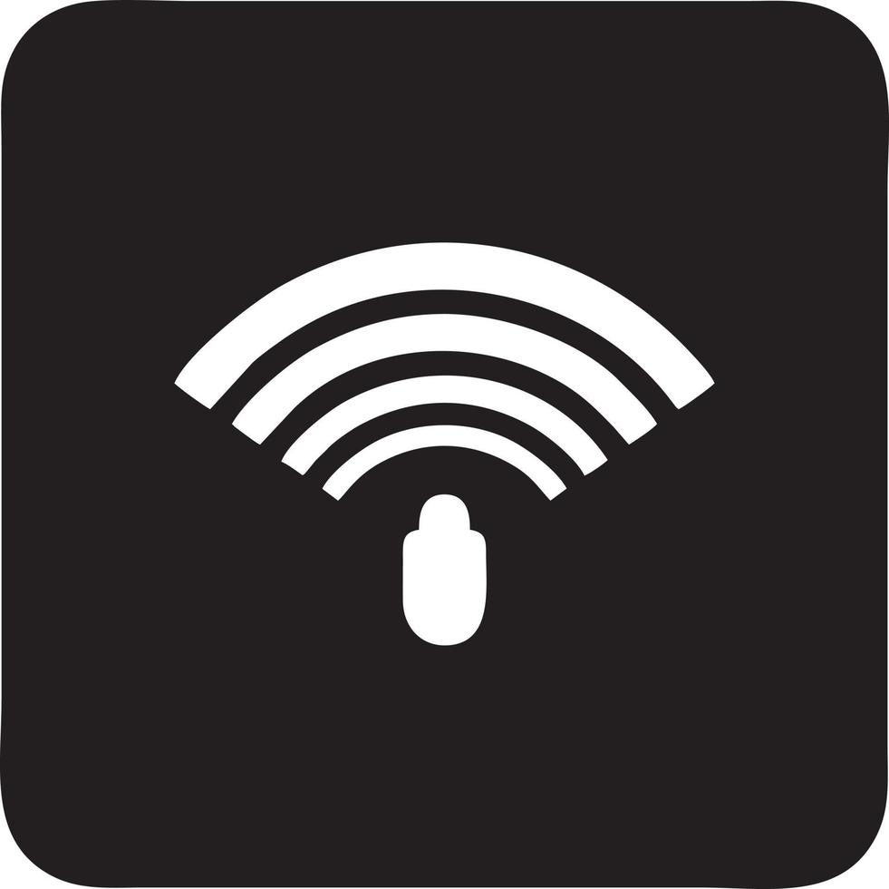 Signal communication information connection wireless icon symbol vector image, illustration of the network wifi in black image. EPS 10