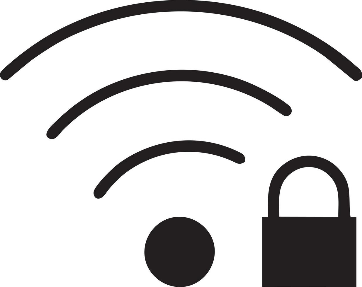 Signal communication information connection wireless icon symbol vector image, illustration of the network wifi in black image. EPS 10