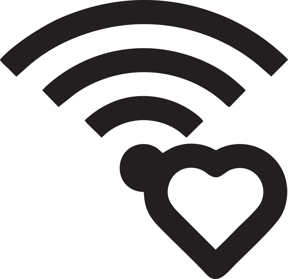 Signal communication information connection wireless icon symbol vector image, illustration of the network wifi in black image. EPS 10