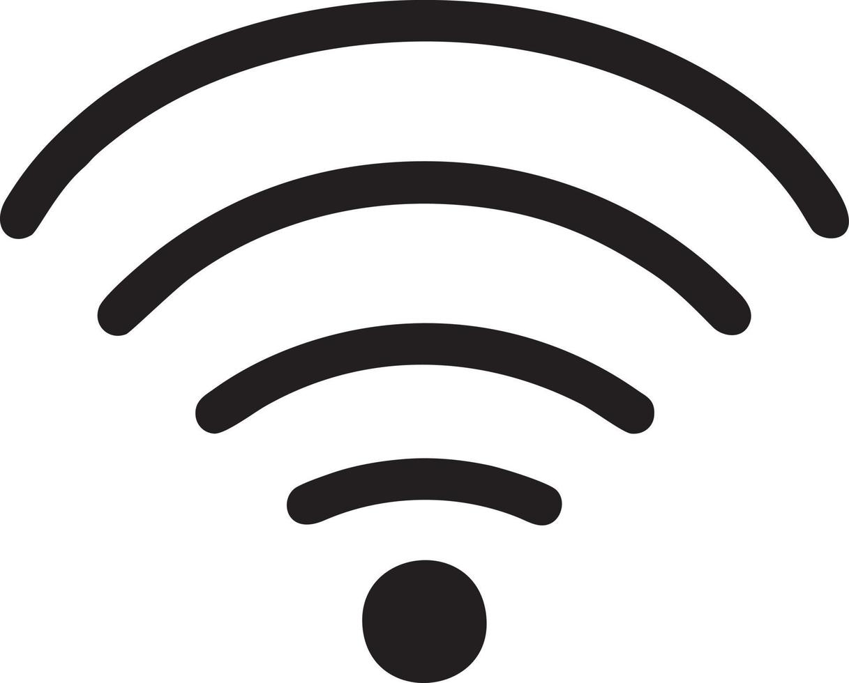 Signal communication information connection wireless icon symbol vector image, illustration of the network wifi in black image. EPS 10