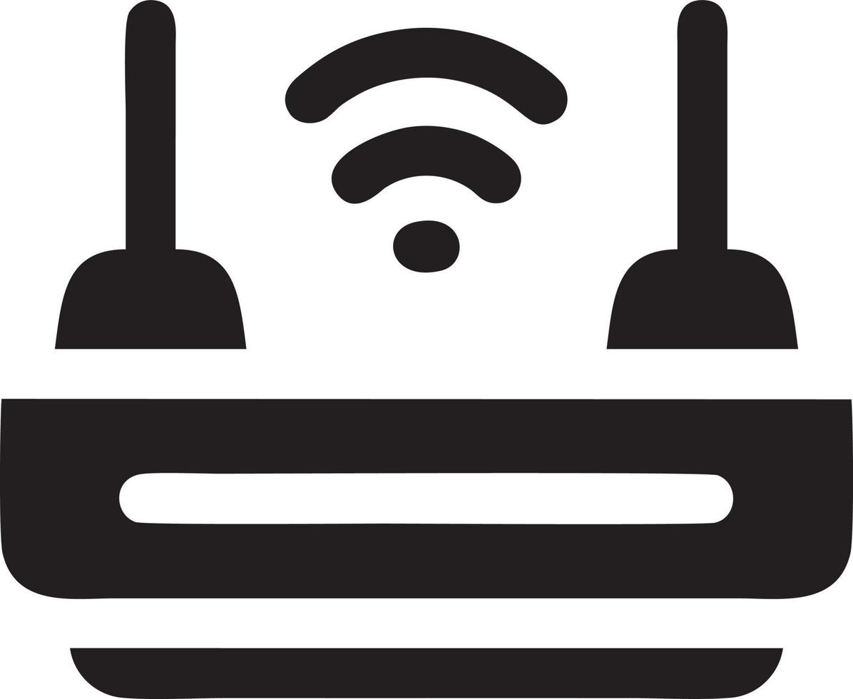 Signal communication information connection wireless icon symbol vector image, illustration of the network wifi in black image. EPS 10