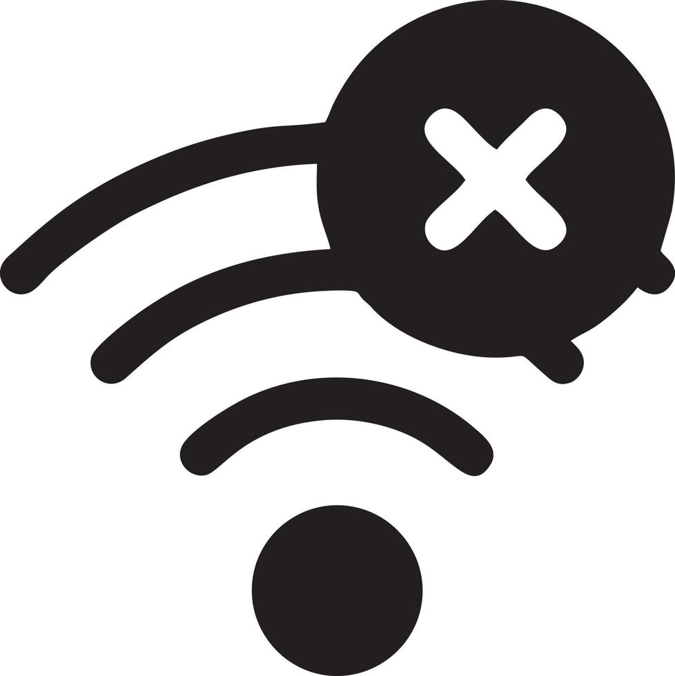 Signal communication information connection wireless icon symbol vector image, illustration of the network wifi in black image. EPS 10