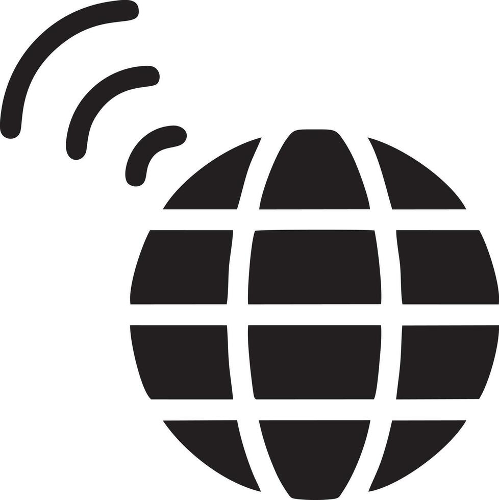 Signal communication information connection wireless icon symbol vector image, illustration of the network wifi in black image. EPS 10