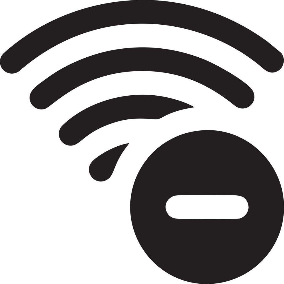 Signal communication information connection wireless icon symbol vector image, illustration of the network wifi in black image. EPS 10