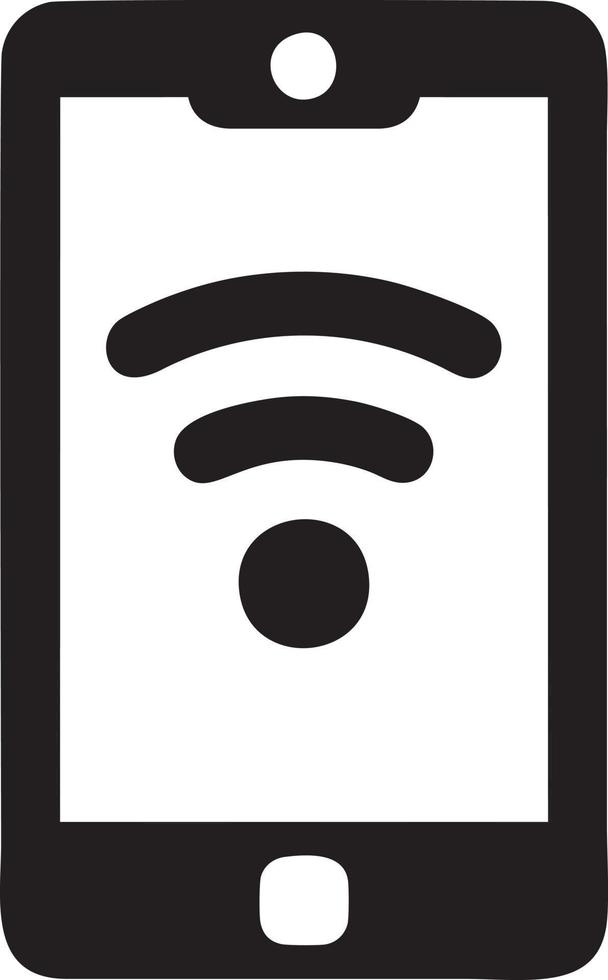 Signal communication information connection wireless icon symbol vector image, illustration of the network wifi in black image. EPS 10