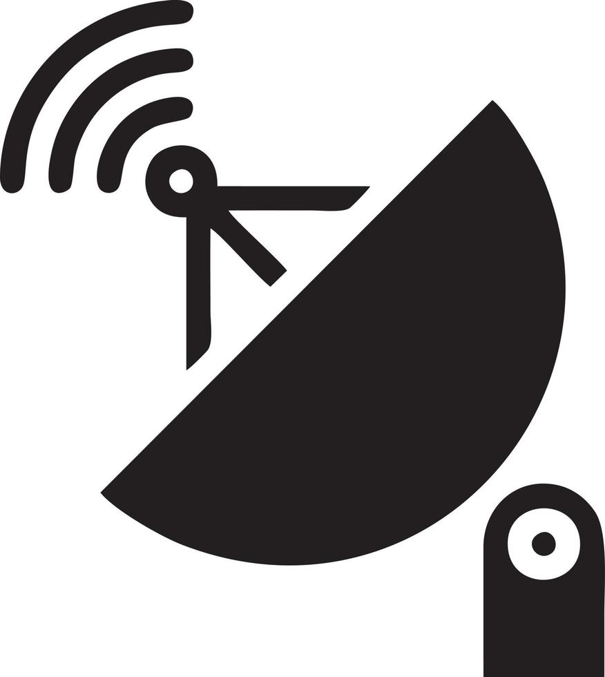 señal comunicación información conexión inalámbrico icono símbolo vector imagen, ilustración de el red Wifi en negro imagen. eps 10