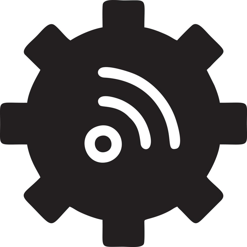 Signal communication information connection wireless icon symbol vector image, illustration of the network wifi in black image. EPS 10