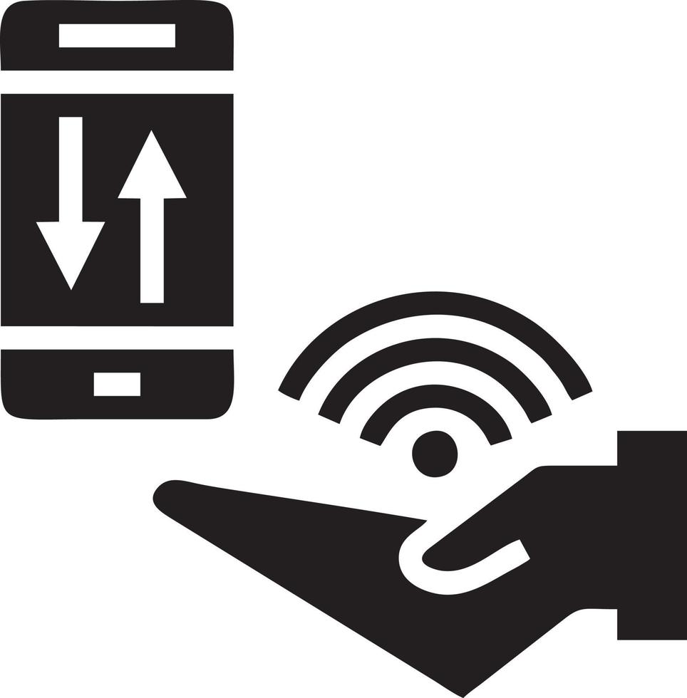 Signal communication information connection wireless icon symbol vector image, illustration of the network wifi in black image. EPS 10