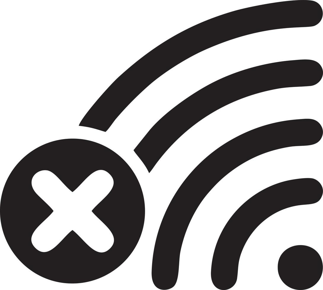 Signal communication information connection wireless icon symbol vector image, illustration of the network wifi in black image. EPS 10