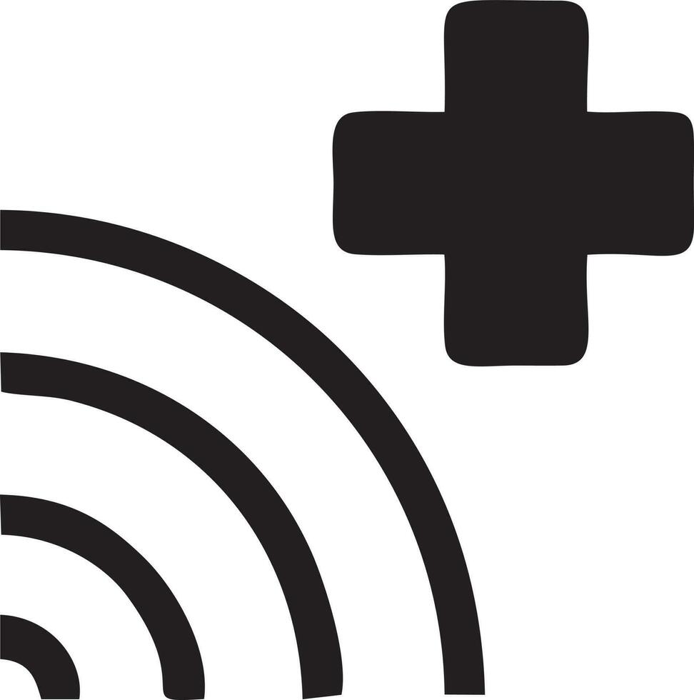 Signal communication information connection wireless icon symbol vector image, illustration of the network wifi in black image. EPS 10