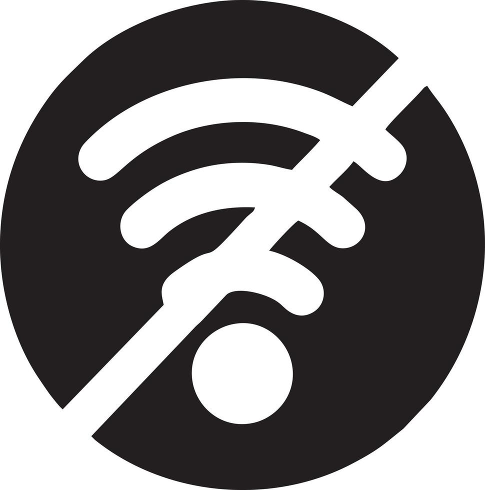 Signal communication information connection wireless icon symbol vector image, illustration of the network wifi in black image. EPS 10