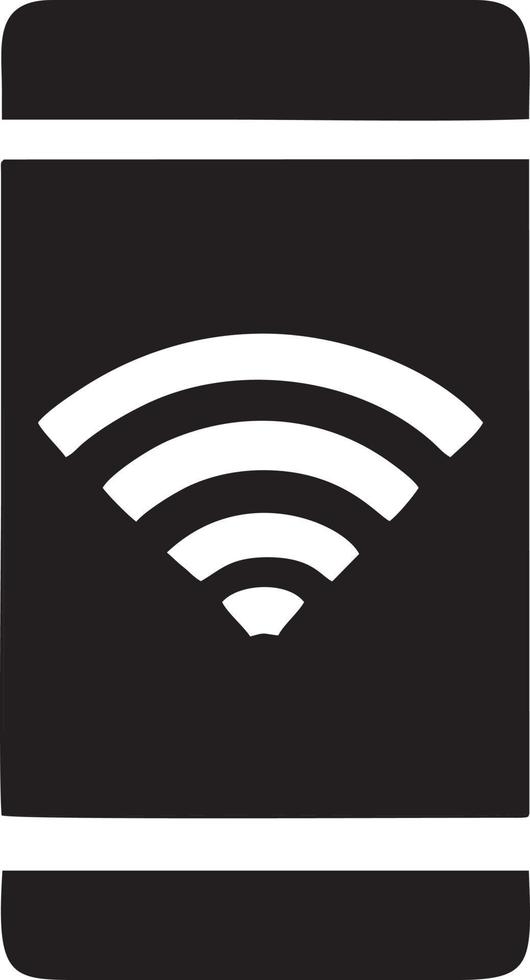 Signal communication information connection wireless icon symbol vector image, illustration of the network wifi in black image. EPS 10